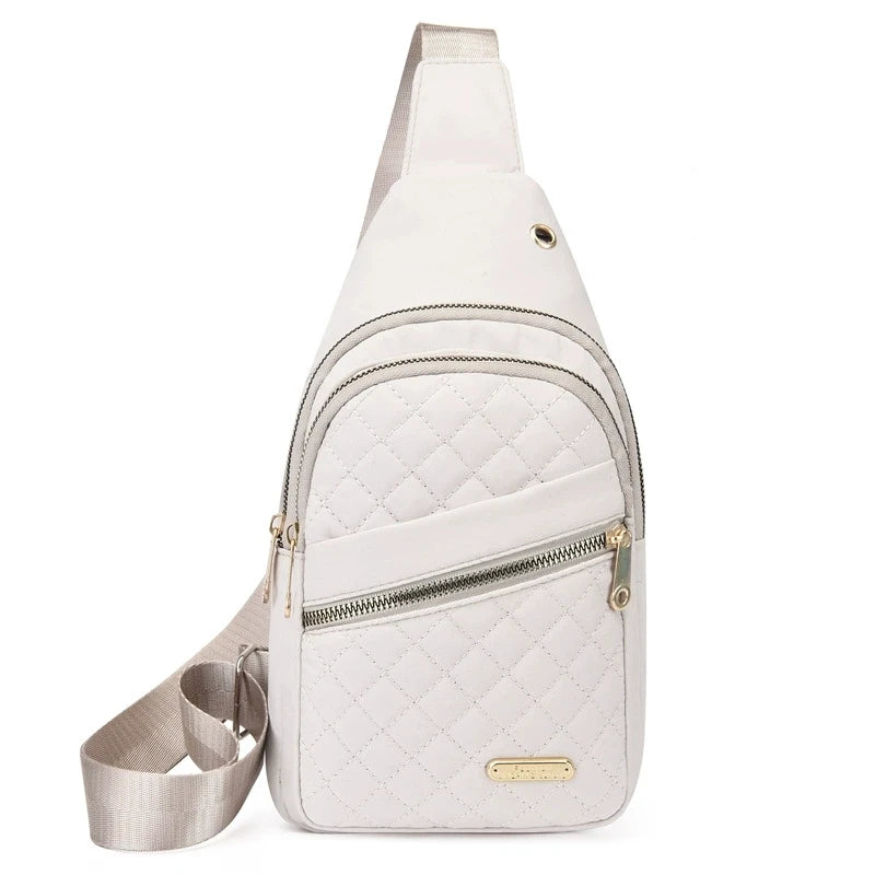 Quilted Crossbody Sling Bag for Women