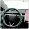 Premium Universal Leather Steering Wheel Cover