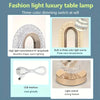 Lampe de Bureau Rechargeable USB en Cristal