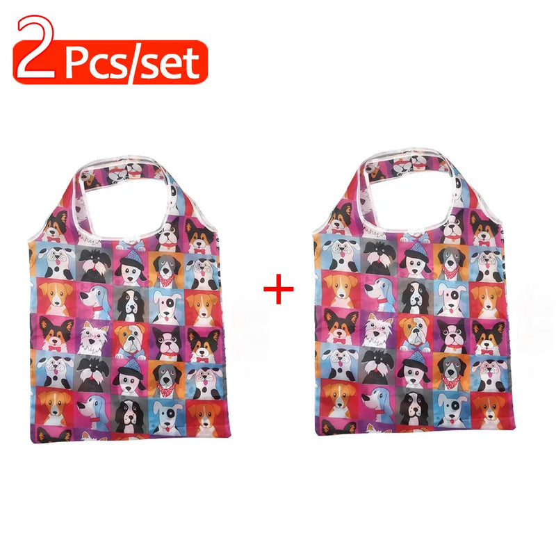 Foldable Nylon Shopping Tote