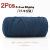 Elastic T-Shirt Yarn for Crochet and Knitting (2-Pack, 50m Each)