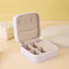Leather Travel Jewelry Case