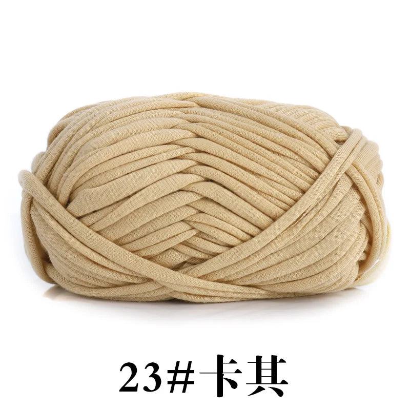 Soft Polyester T-Shirt Yarn for Crochet and Knitting
