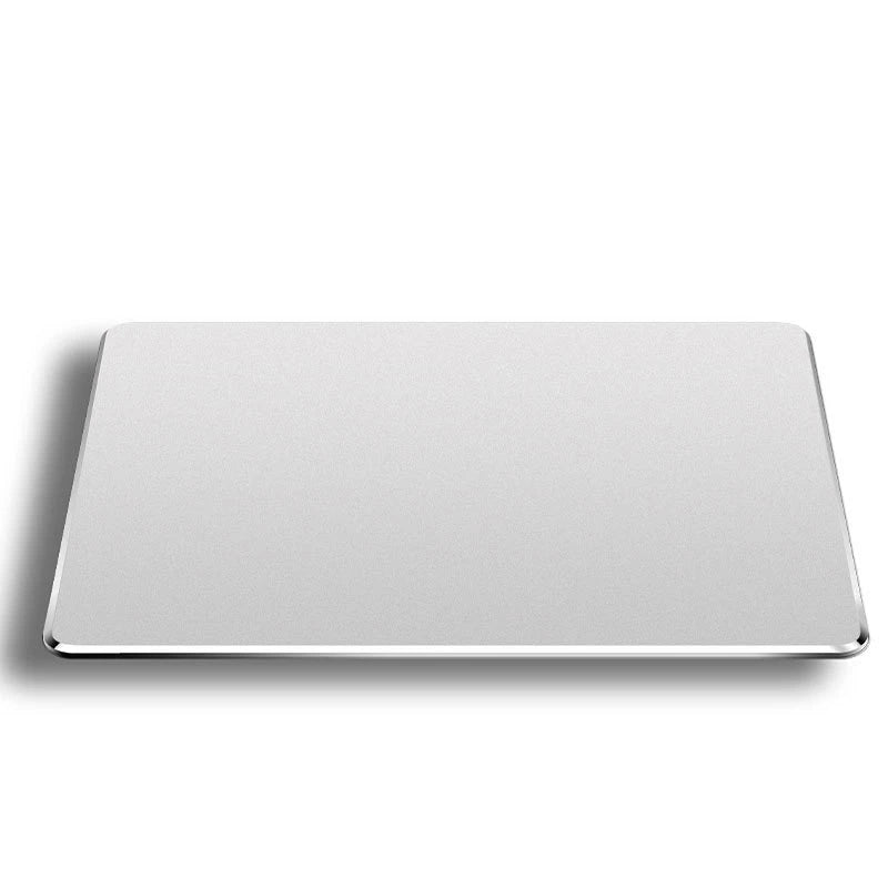 Dual-Sided Aluminum Mouse Pad with Non-Slip Base