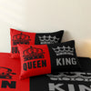 King & Queen Print Bedding Set with Duvet Cover