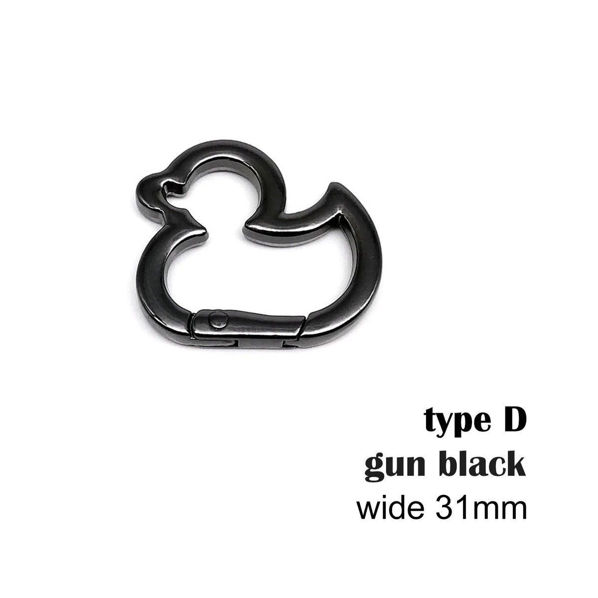 Star-Shaped Zinc Alloy Carabiner Clip for Bags and Belts