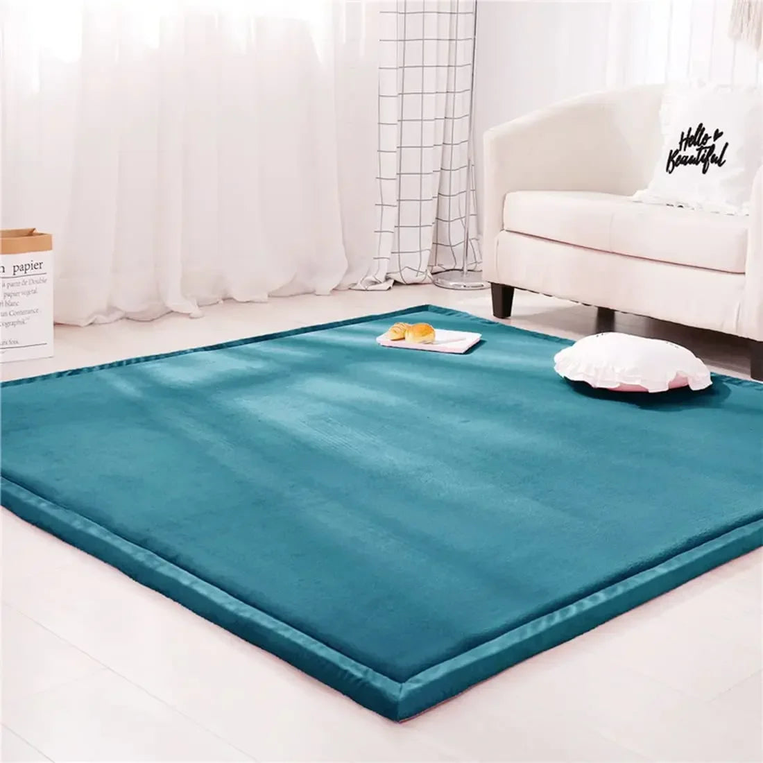 Ultra-Thick Cushioned Baby Play Mat with Modern Design