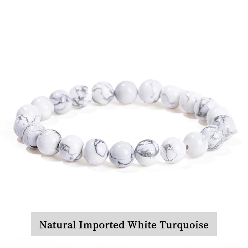 Natural Stone Beaded Bracelet