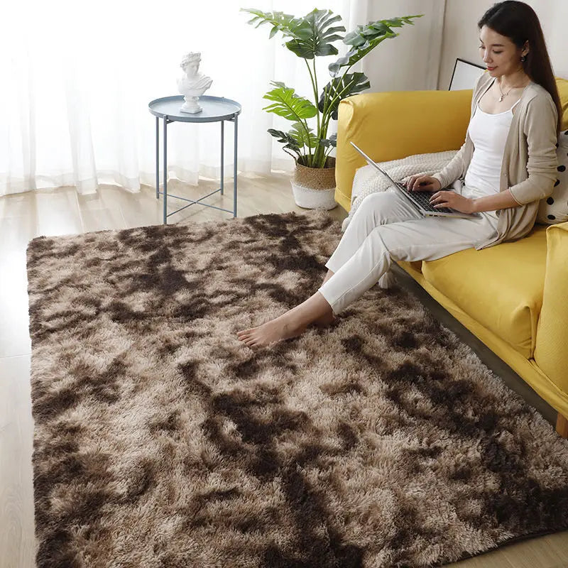 Plush Shaggy Area Rug for Living Room & Bedroom