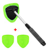 Telescopic Car Windshield Cleaner with Microfiber Pads