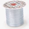A spool of 10m multicolour elastic cord for beading and jewelry making with a circular label.
