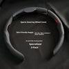 Premium Universal Leather Steering Wheel Cover