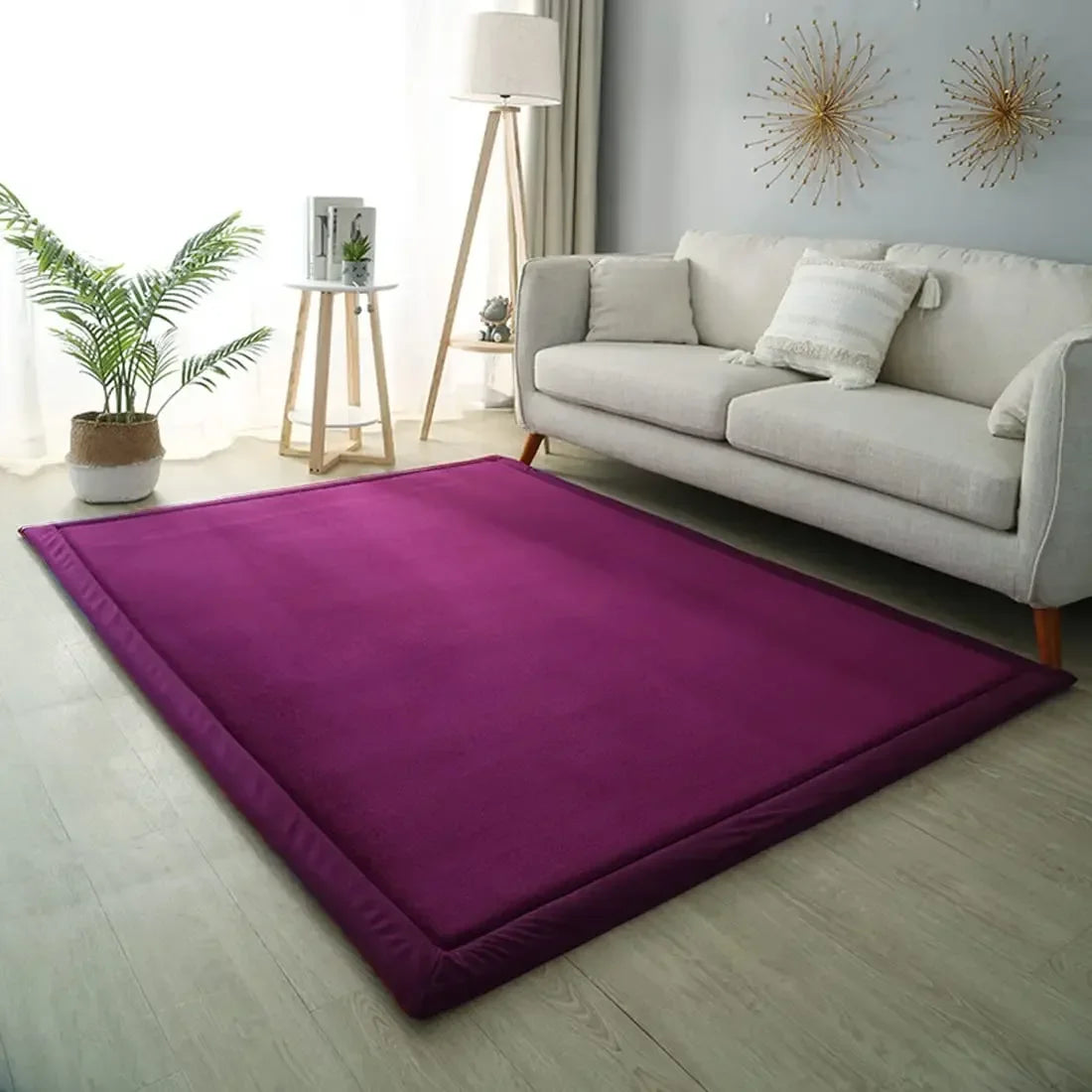 Ultra-Thick Cushioned Baby Play Mat with Modern Design