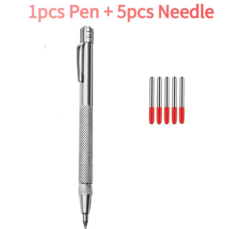 Carbide-Tip Engraving Pen for Metal, Glass, and Ceramic
