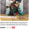 Adult Paint by Numbers Kit – African Women Portrait on Canvas