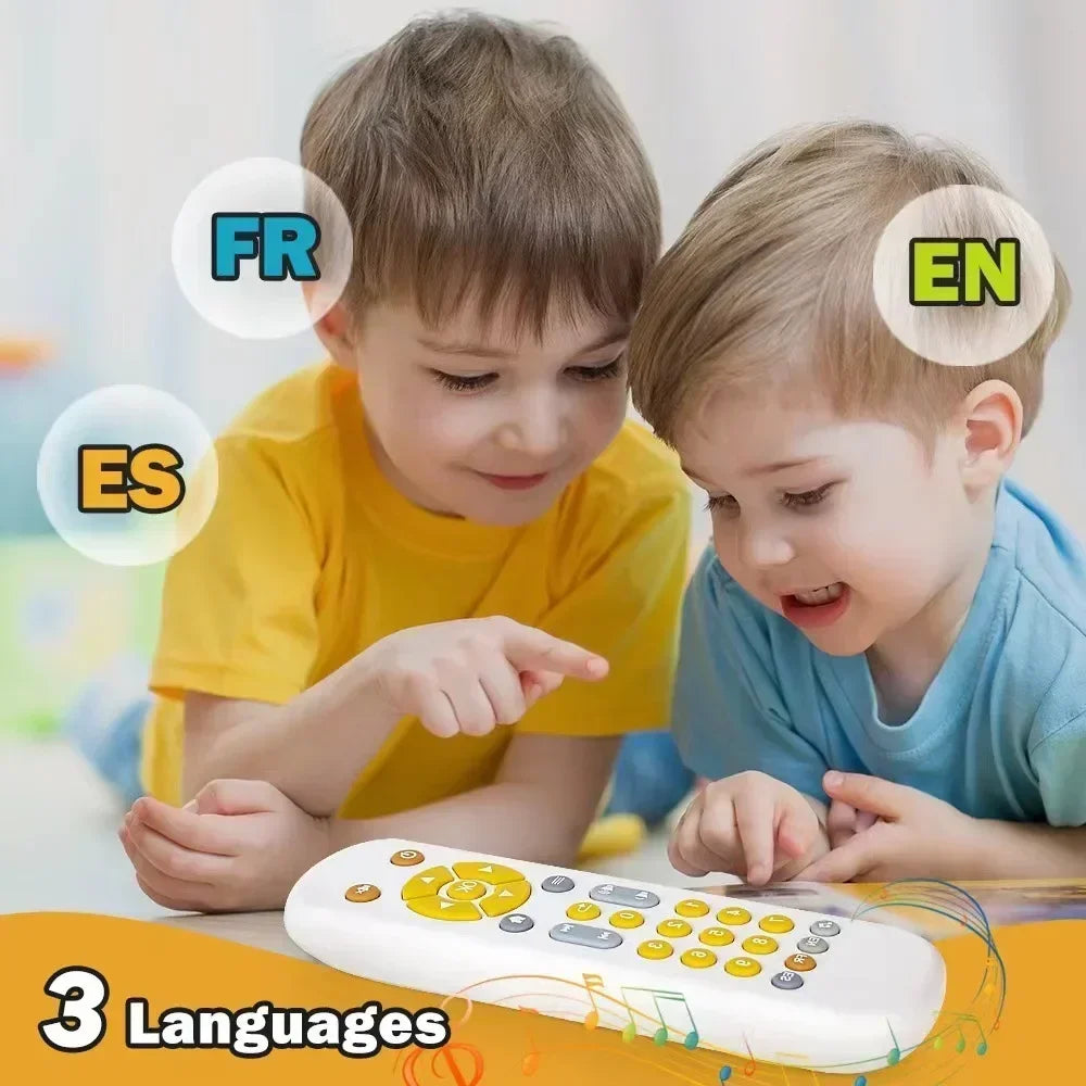 Musical Toy TV Remote Control for Babies and Toddlers