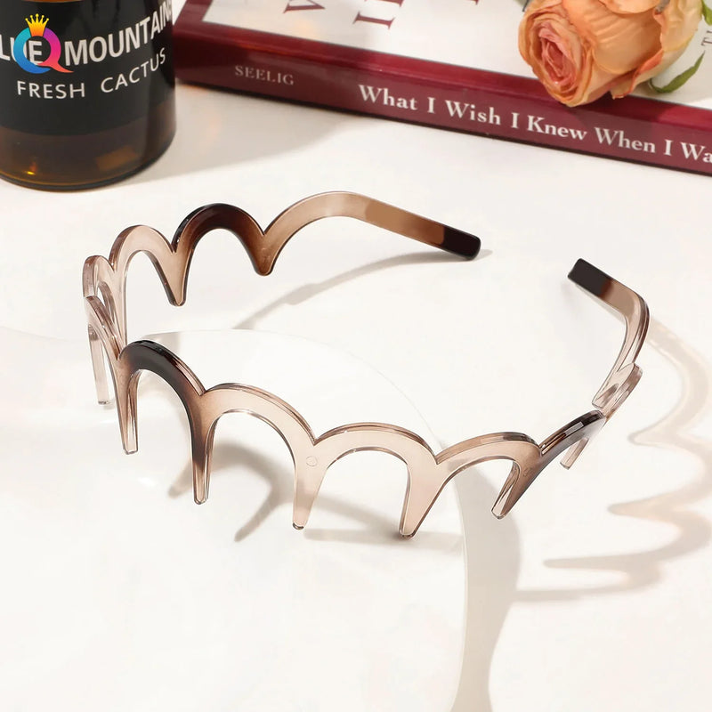 Acetate Toothed Hair Band for Women