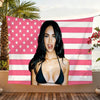 Megan Fox Decorative Flag Banner for Outdoor Events