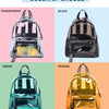 Clear Transparent Backpack for Women – Durable PVC Travel & School Bag