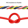 12-Color Tinned Copper Hookup Wire for DIY Projects