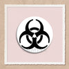 Biohazard Emblem Enamel Pin Set – Vintage Horror-Themed Brooch for Bags, Hats & Jackets