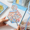3D Miniature Scene Sticker Book – DIY Visual Stacking Decorative Stickers