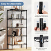 3-5 Tier Heavy-Duty Metal Storage Shelving Unit
