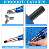 Adaptateur de rivetage pour perceuse électrique