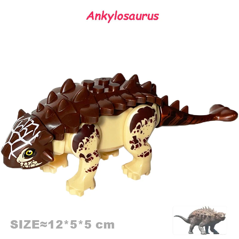 Jeu de Construction de Dinosaures Jurassiques