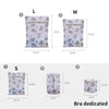 Cat Face Mesh Laundry Bag with Zipper for Delicates