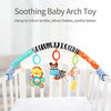Adjustable Musical Activity Arch Toy for Baby Strollers and Car Seats