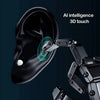 Semi-In-Ear Bluetooth Earbuds with Charging Case