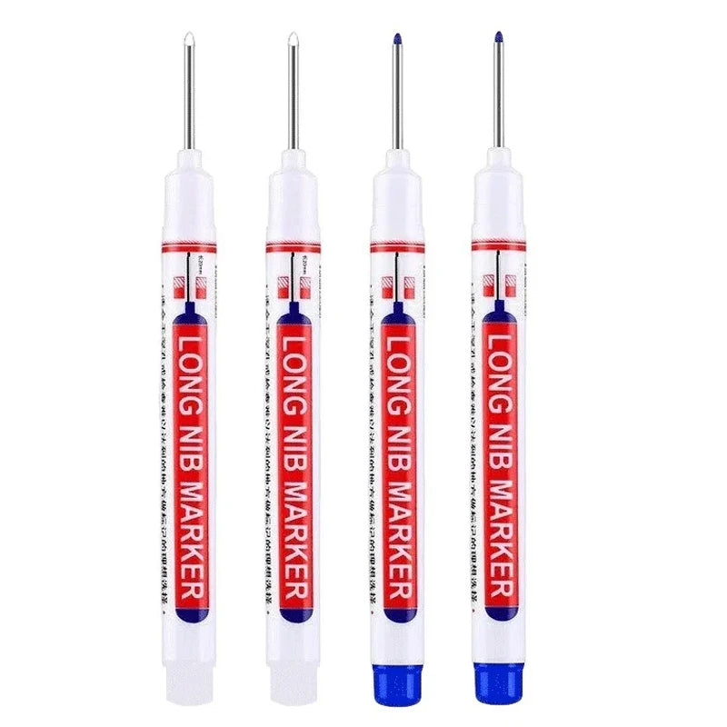 20mm Deep Hole Long Nib Markers - 4 Pack