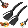 2-in-1 Grip & Flip Spatula Tongs