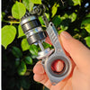 Precision Metal Fidget Slider with Ratchet Mechanism