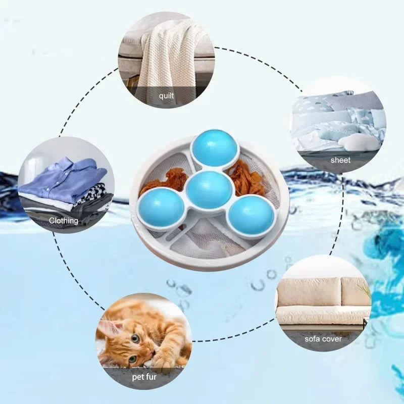 Reusable Laundry Lint & Pet Hair Catcher