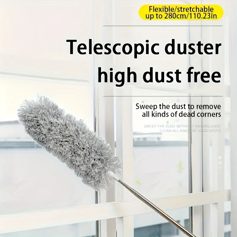 Extra-Long Retractable Duster with Flexible Head