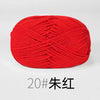 4-Ply Soft Cotton Blend Yarn for Knitting and Crochet