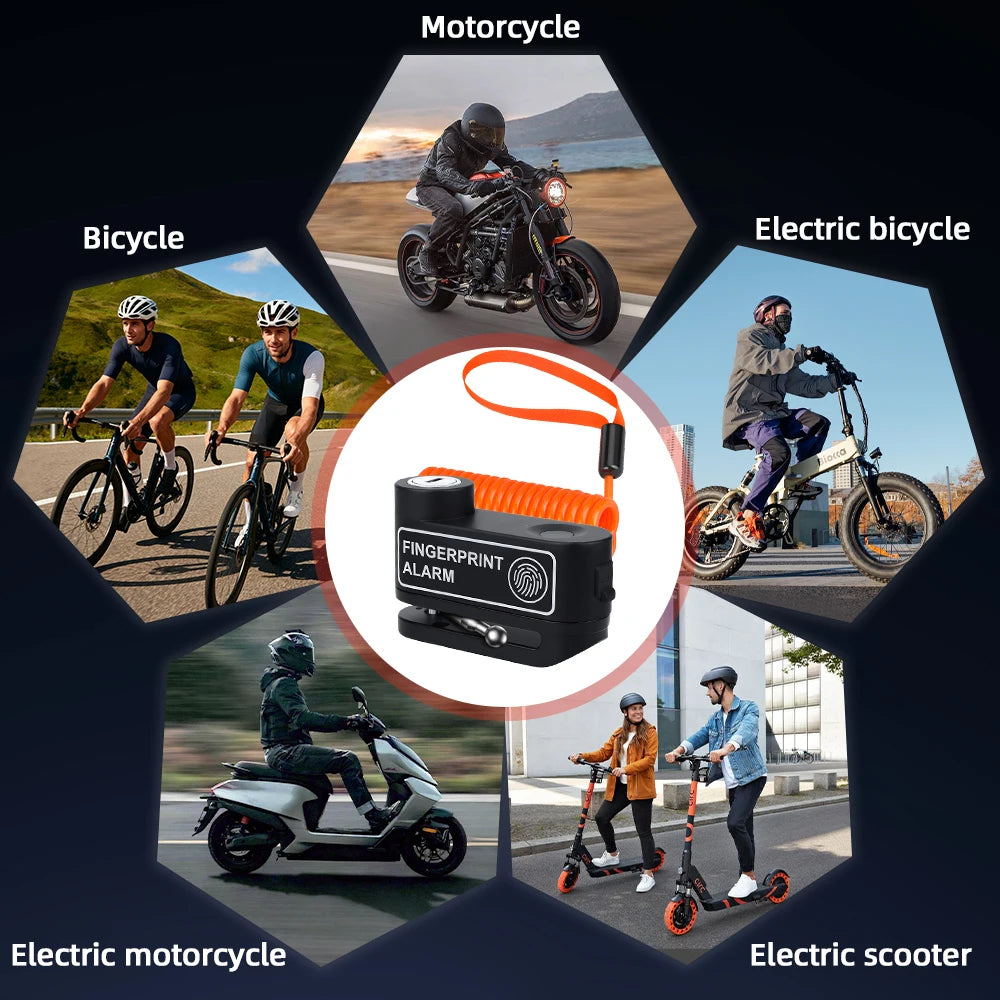 A collection of electric vehicles including a motorcycle, bicycle, electric bicycle, electric motorcycle, and electric scoote