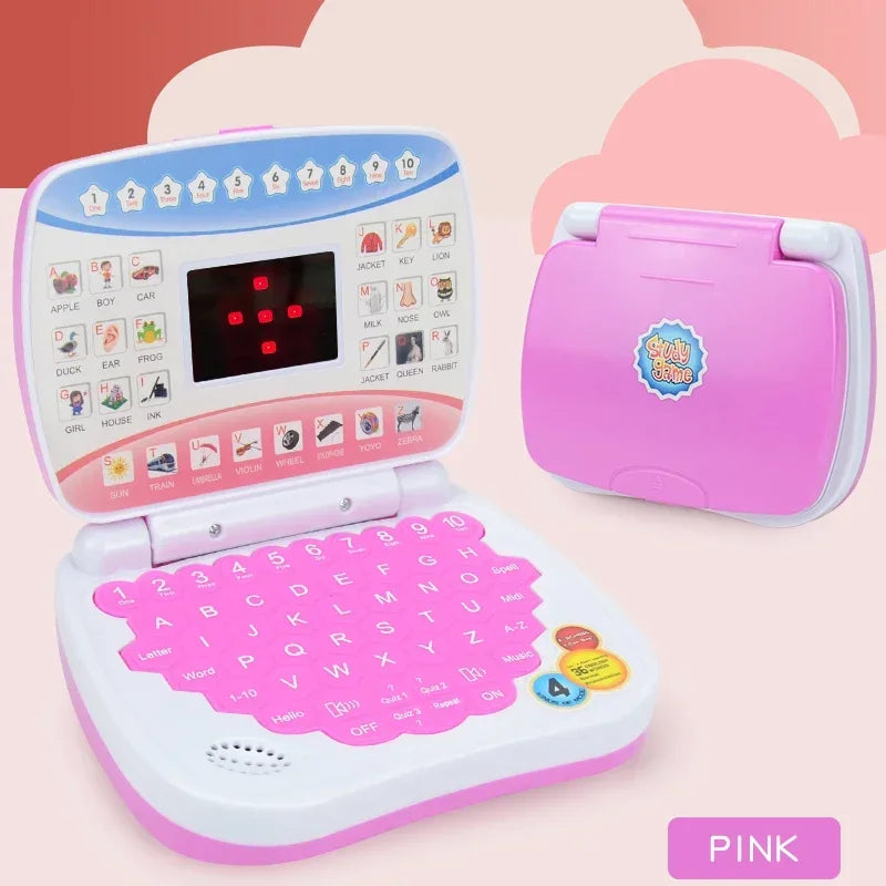 Interactive Learning Laptop Toy for Kids Ages 3+