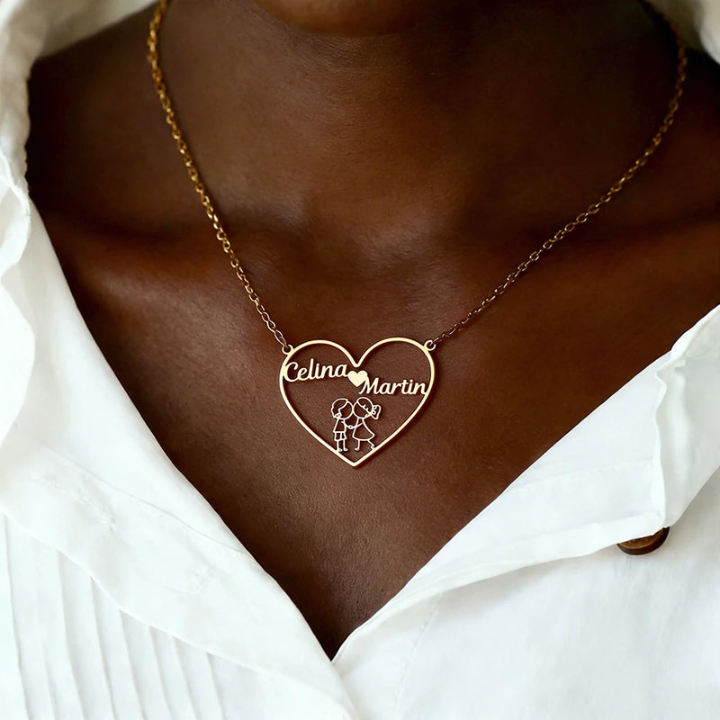 Personalized Stainless Steel Name Necklace