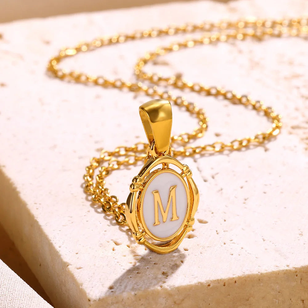 Collier Lettre Initiale Personnalisé