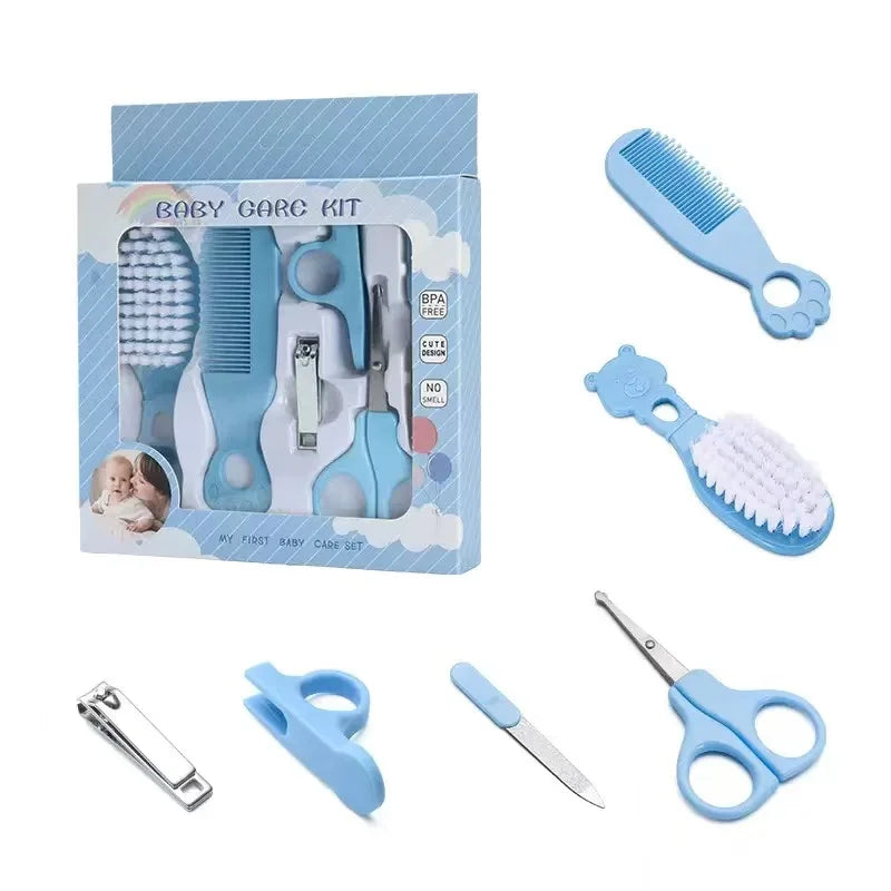 Baby Grooming Kit - 5-in-1 Safe Nail Care and Hair Grooming Set