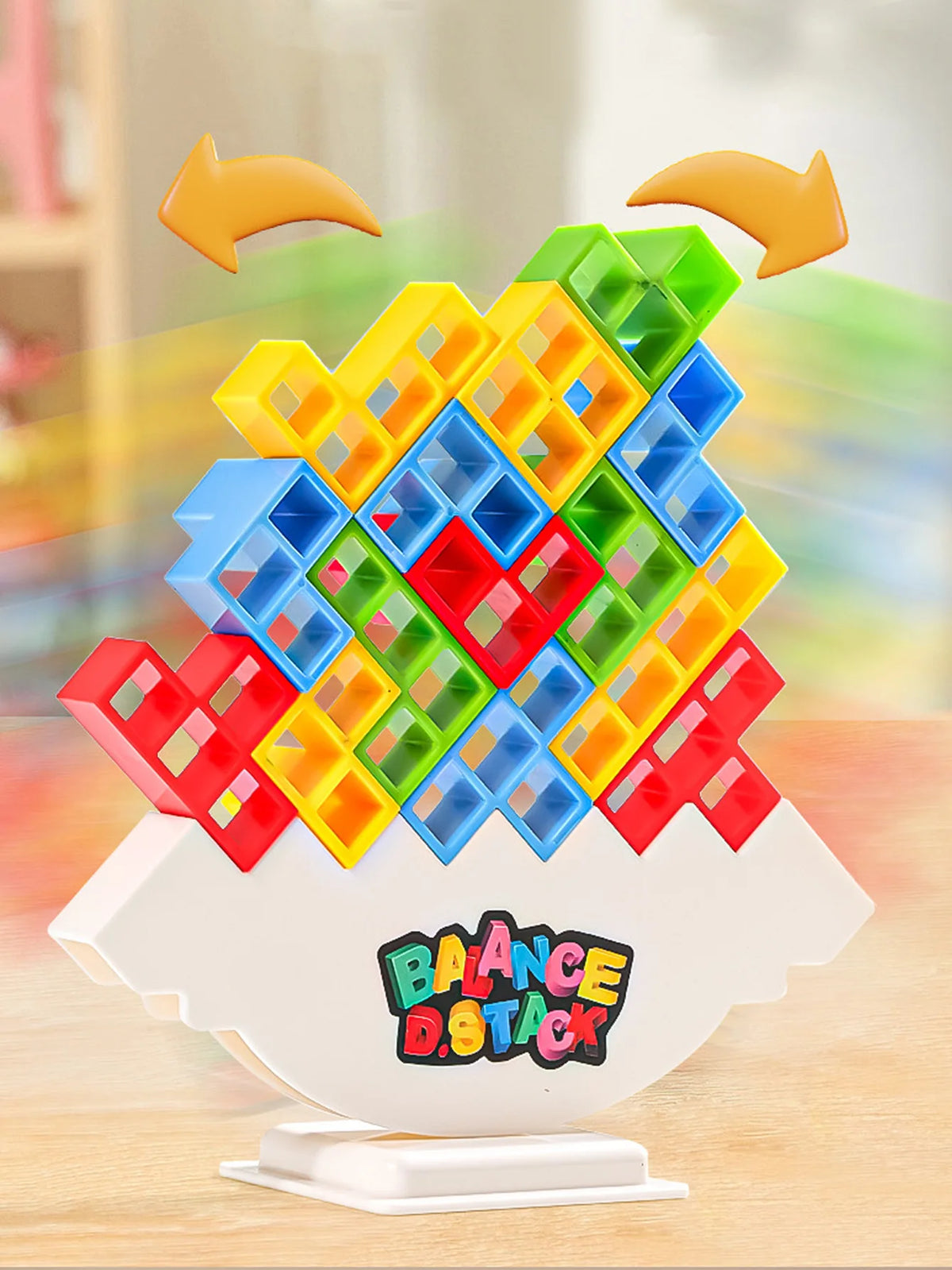 Balance Stacking Tower Game for Kids and Adults