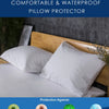 Waterproof Cotton Pillow Protector with Zipper