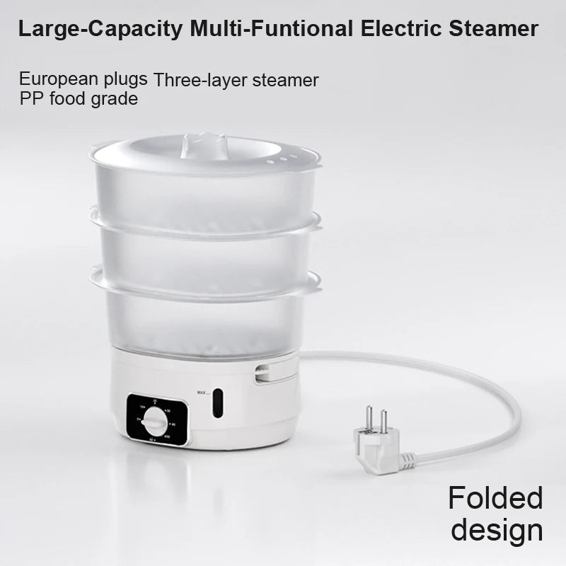 13L Electric Food Steamer with Timer