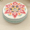 Bohemian Round Floor Cushion with Anti-Slip Base