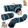 Foldable S-Shaped Cat Play Tunnel