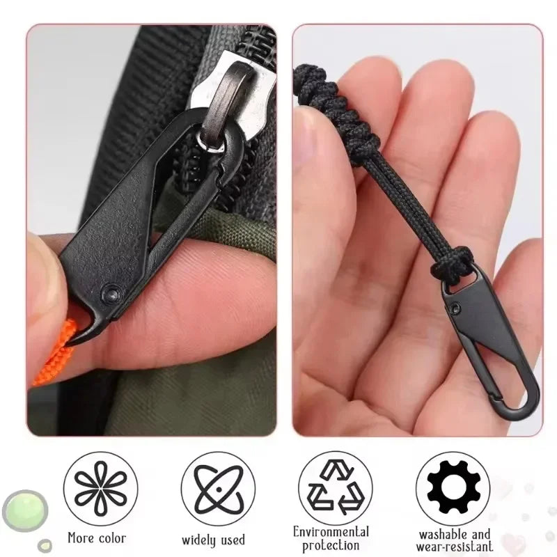 Colorful Detachable Zipper Pulls with Lanyard