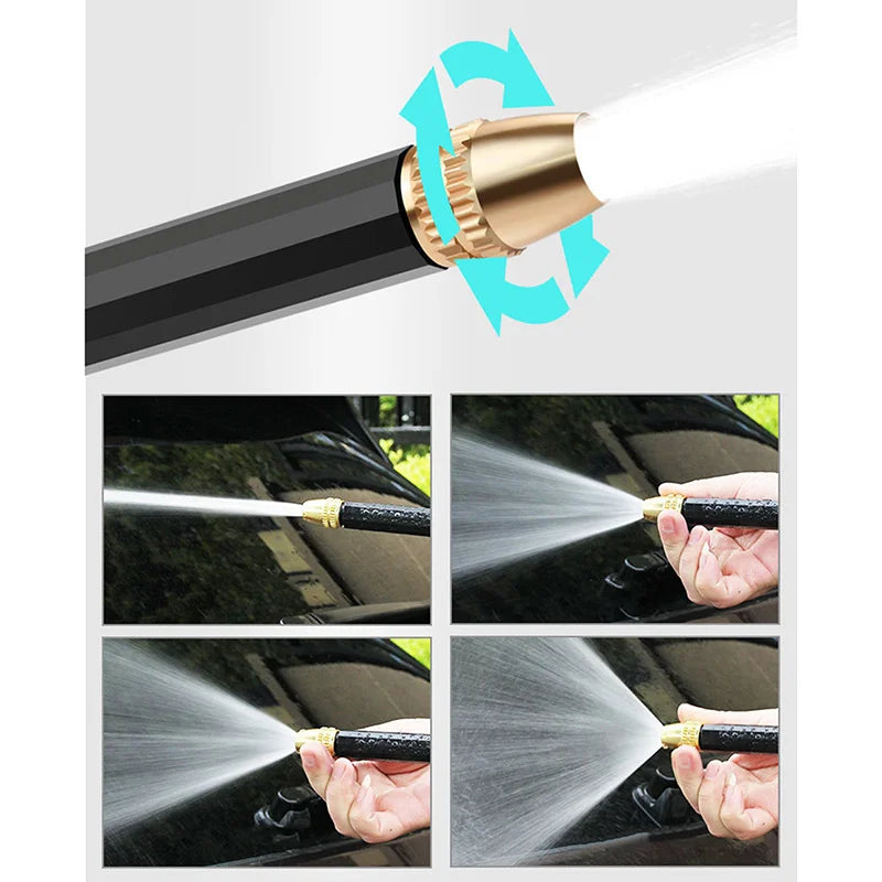 High-Pressure Water Gun with Quick-Connect Nozzle